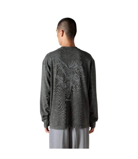 T-shirt Manches Longues Sportstyle Floratech Homme Gris Mizuno