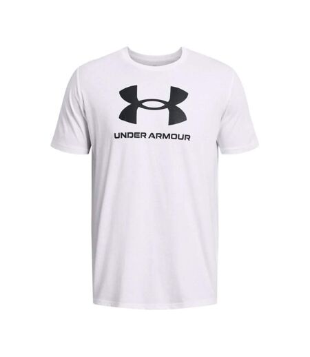 T-shirt Style Logo Sportstyle Homme Blanc Under Armour