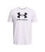 T-shirt Style Logo Sportstyle Homme Blanc Under Armour-2