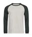 Unisex Adult Unlabeled Baseball T-shirt Cement Dark Green Tee Jays-1