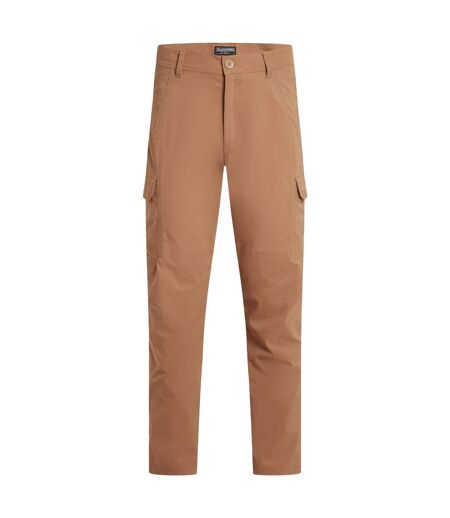 Pantalon Uni À Poches Et Taille Mi-haute Kiwi Pro Homme Marron Clair Craghoppers
