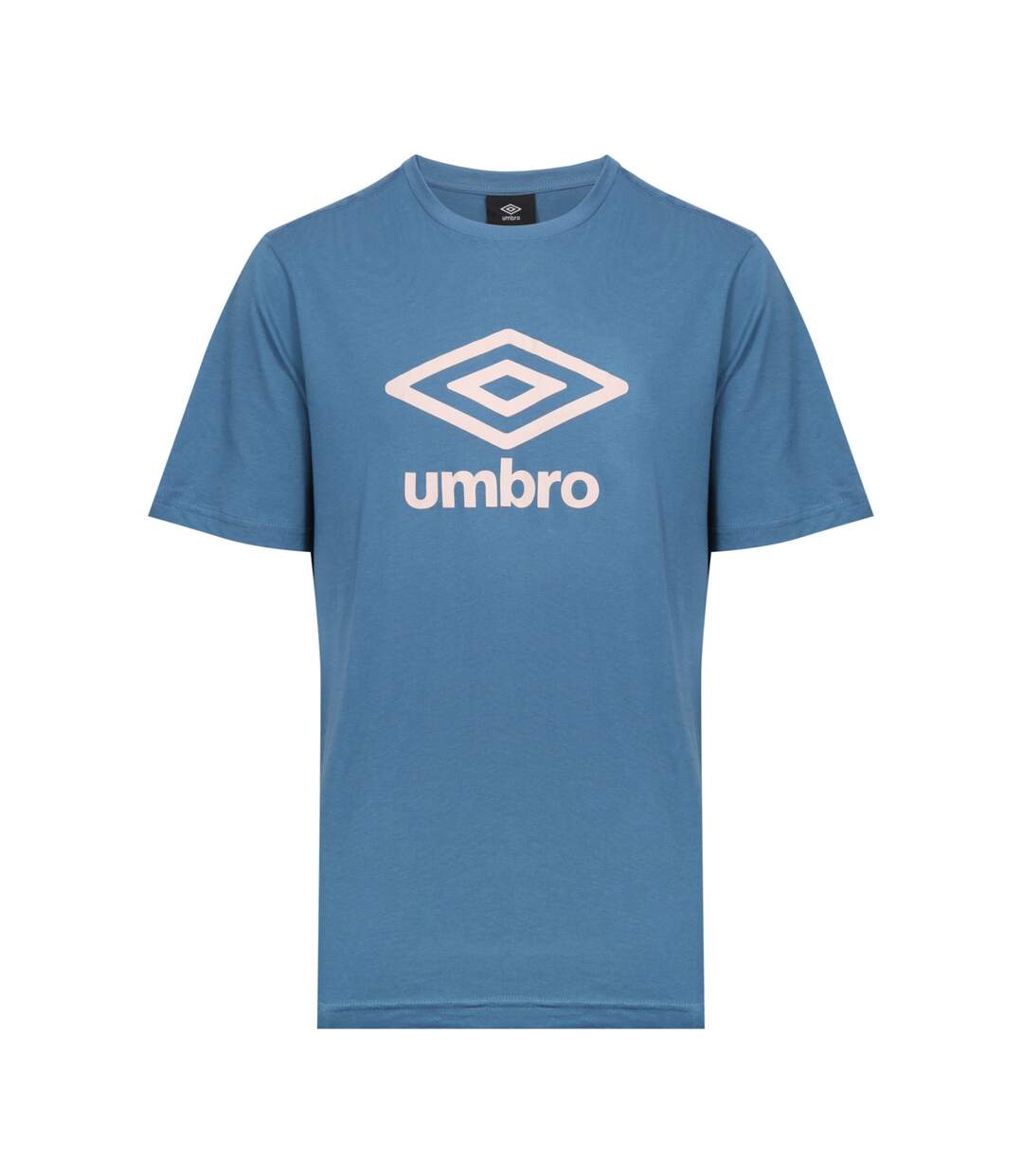 Tee shirt homme col rond en coton 160GSM et logo imprimé 729280 Umbro-1