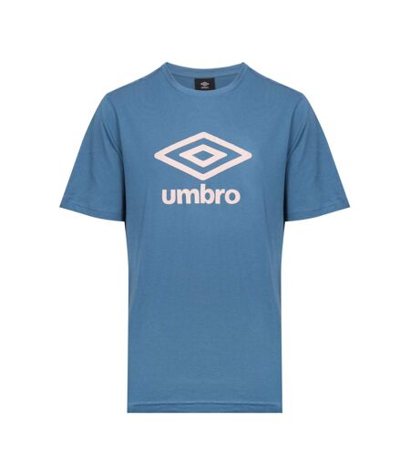 Tee shirt homme col rond en coton 160GSM et logo imprimé 729280 Umbro