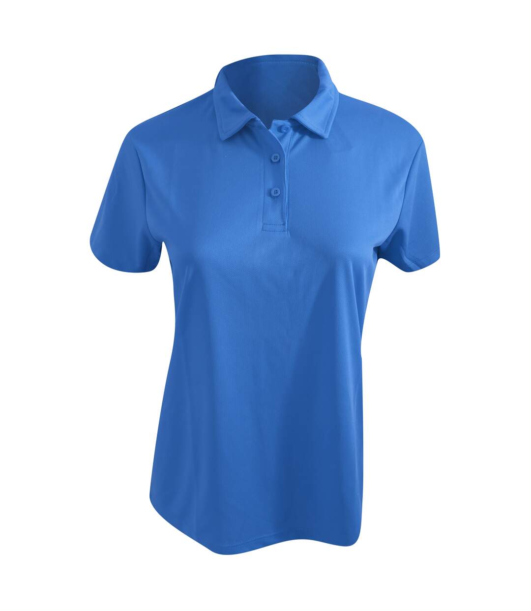 Polo femme bleu saphir AWDis-1