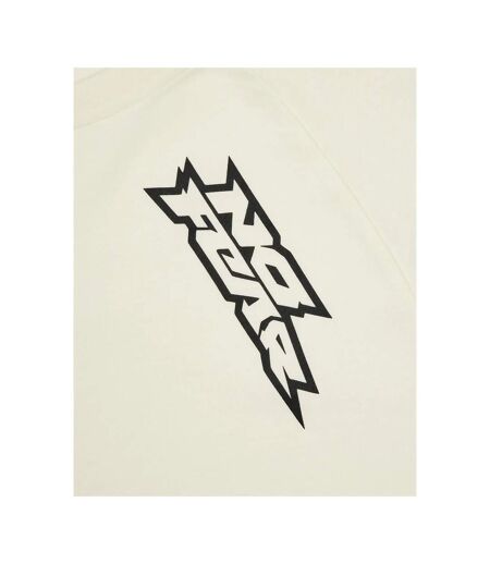 Mens Logo Raglan Long-sleeved T-shirt White No Fear
