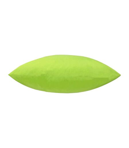 Plain outdoor cushion cover 55cm x 55cm lime Furn