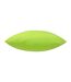 Plain outdoor cushion cover 55cm x 55cm lime Furn