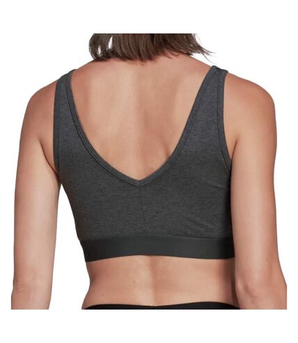 Brassière Grise Femme Adidas Essentials - M