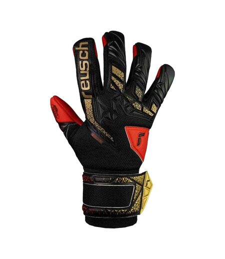 Gants De Gardien De But Attrakt Freegel Adulte Noir Rouge Reusch