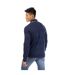 Polo Manches Longues Homme Bleu Marine Foncé Peter Werth-3