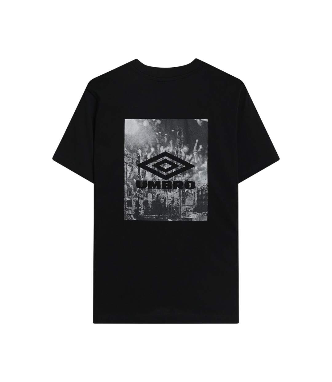 Mens Industry T-shirt Black Umbro-2