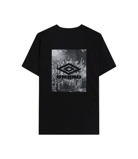 Mens Industry T-shirt Black Umbro