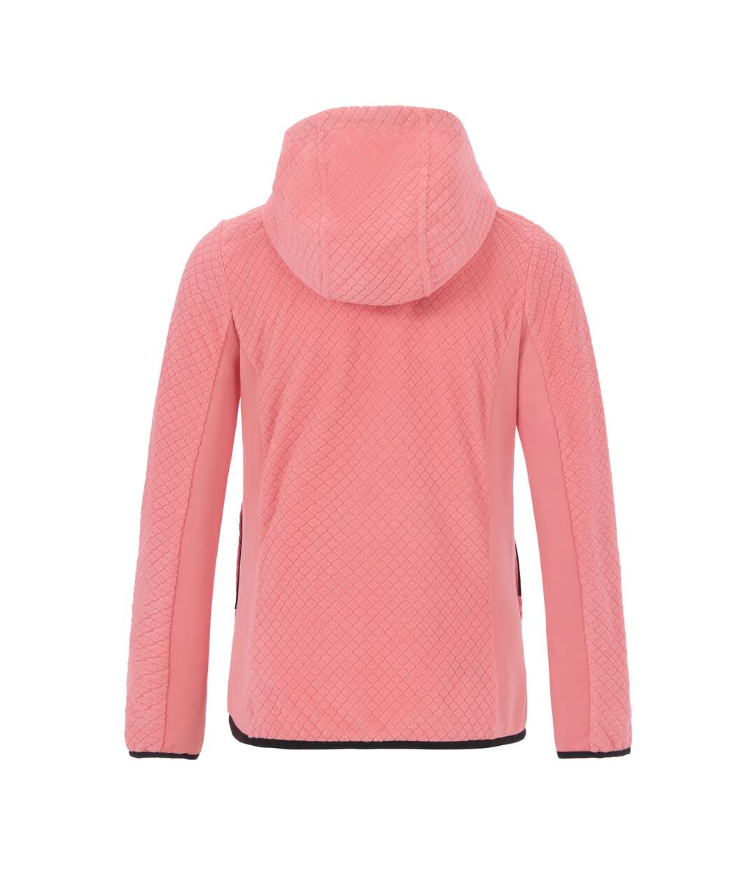 Womens/ladies Ellula Full Zip Fleece Jacket Peach Pink Regatta-3
