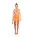 Haut Court Manches Longues Motif/style Découpé Femme Rose Imprimé Missy Empire-1