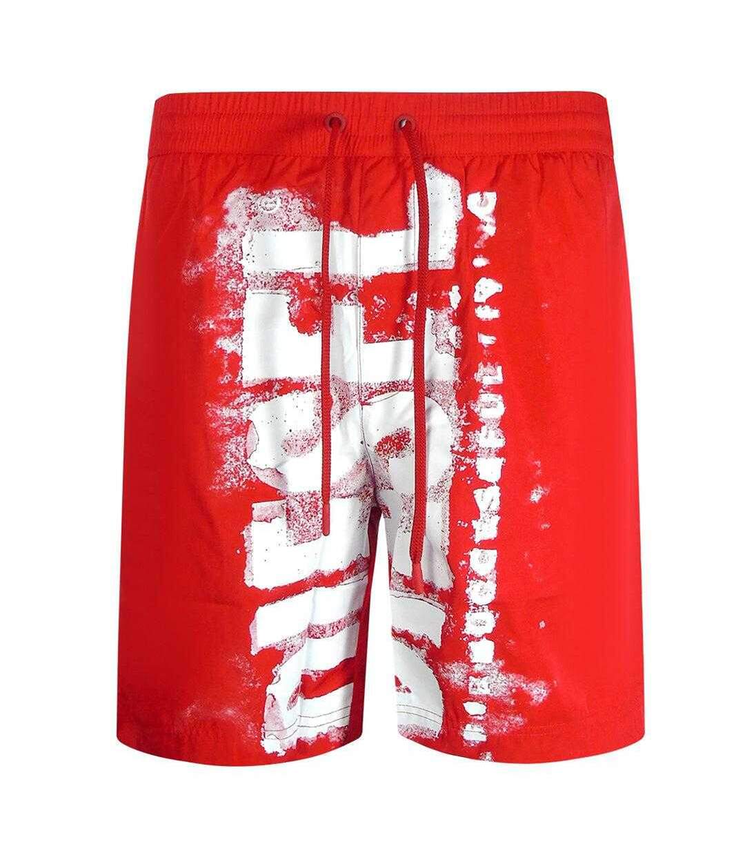 Boardshort Plage Bmbx-powel Homme Rouge Diesel-1