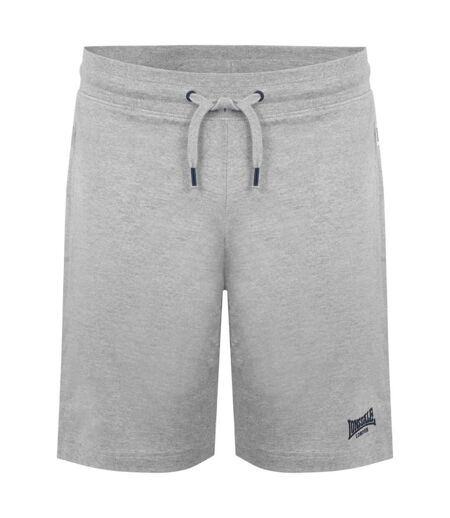 Mens Jersey Lounge Shorts Light Heather Marl Lonsdale