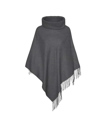 Poncho gris femme vero moda kleo