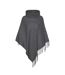 Poncho gris femme vero moda kleo-1