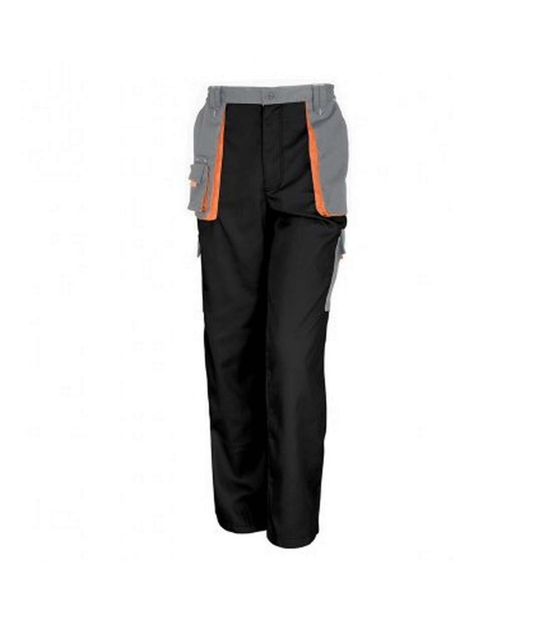 Result Work-Guard Mens Lite Trousers (Black/Gray) - UTPC3333