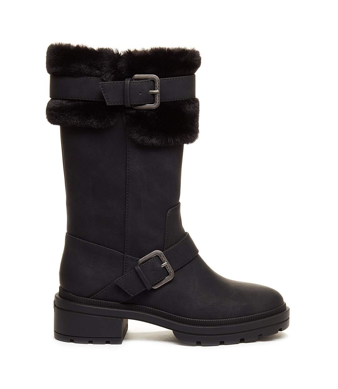 Bottes hautes femme noir Rocket Dog-4