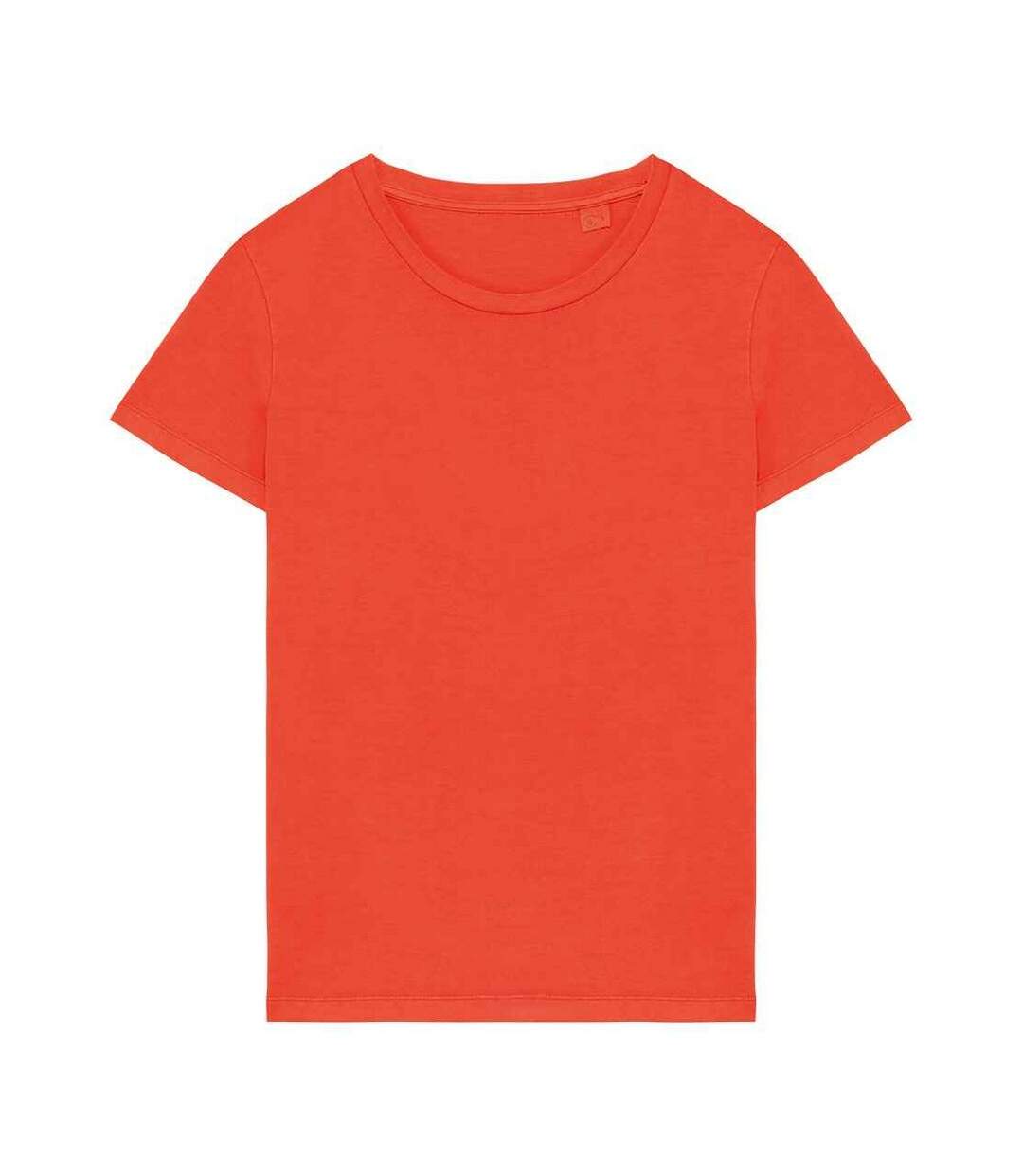 T-shirt femme rouge orangé Native Spirit