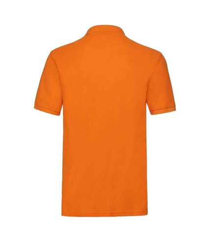 Polo manches courtes homme orange Fruit of the Loom Fruit of the Loom