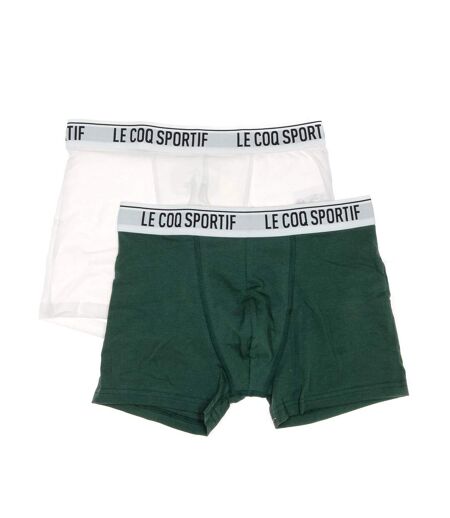 x2 boxers bleu/vert homme le coq sportif camuset sport