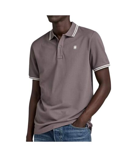 Polo Gris Homme G-Star Raw Dunda - L