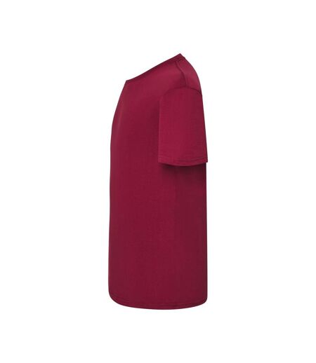T-shirt Premium Homme Bordeaux JHK
