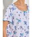 Chemise de nuit coton manches courtes-3