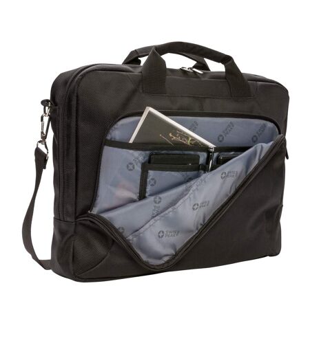 Deluxe laptop bag one size black Swiss Peak