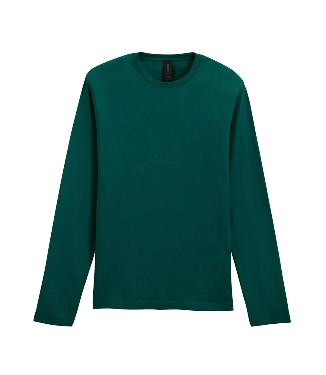T-shirt Uni Manches Longues Softstyle Adulte Vert Sarcelle Gildan-3