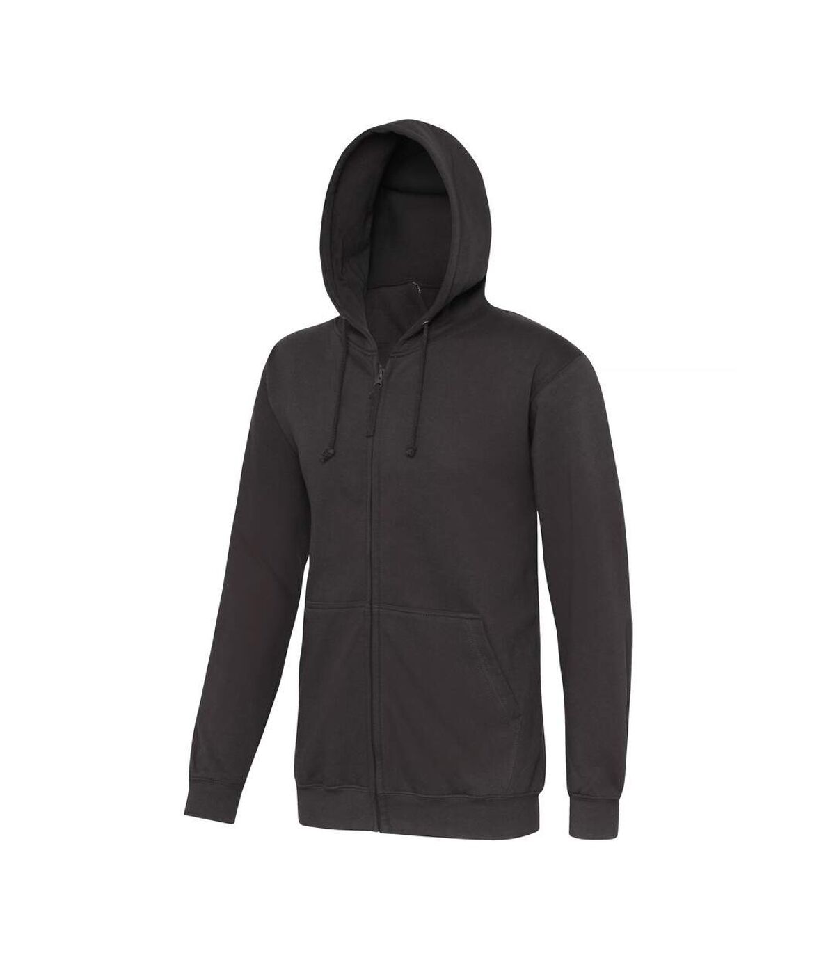Awdis - Sweatshirt à capuche et fermeture zippée - Homme (Gris tempÃªte) - UTRW180