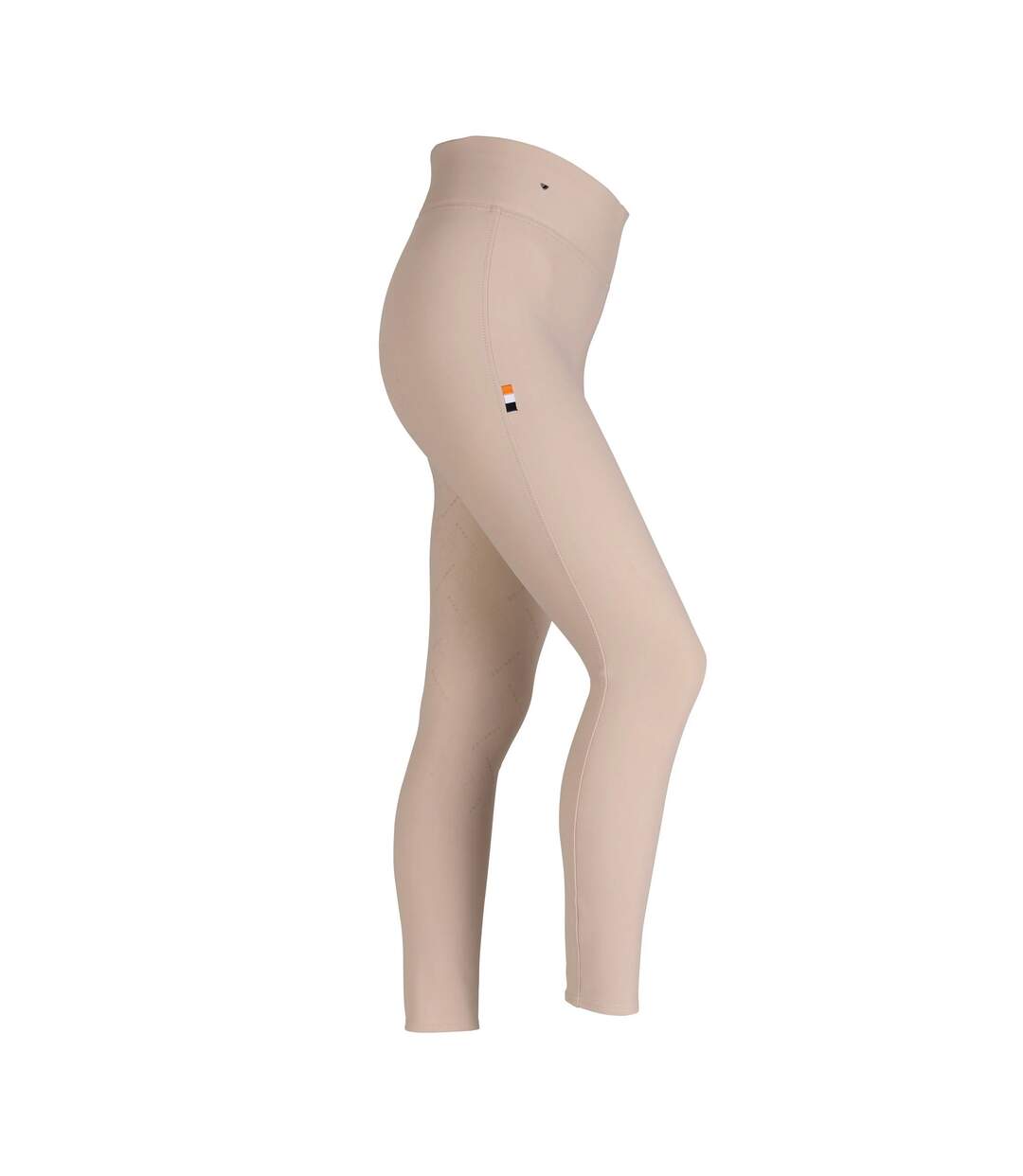 Collant d´équitation optima femme beige Aubrion-3