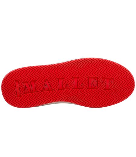 Baskets Hoxton Femme Rouge Mallet