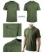 Tee-shirt Chasse LY0600 Homme Ledertys avec Renforts Épaules Kaki-4