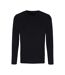 TriDri Mens Long Sleeve Performance T-Shirt (Black) - UTRW6543