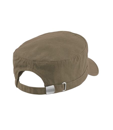 Casquette militaire kaki Beechfield