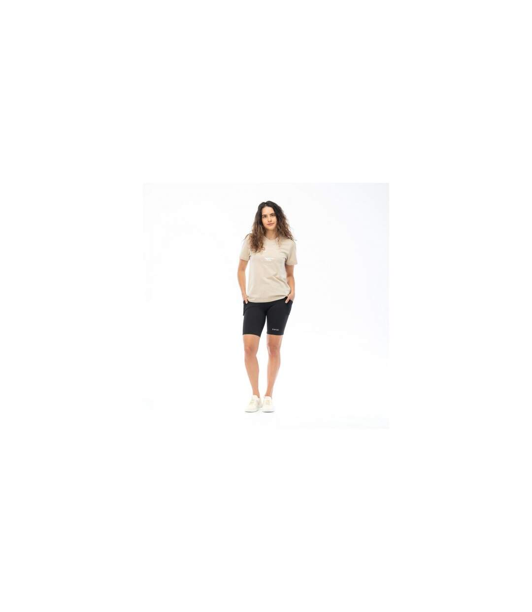 Womens/ladies Lady Hanki Leggings Black Hi-Tec-1
