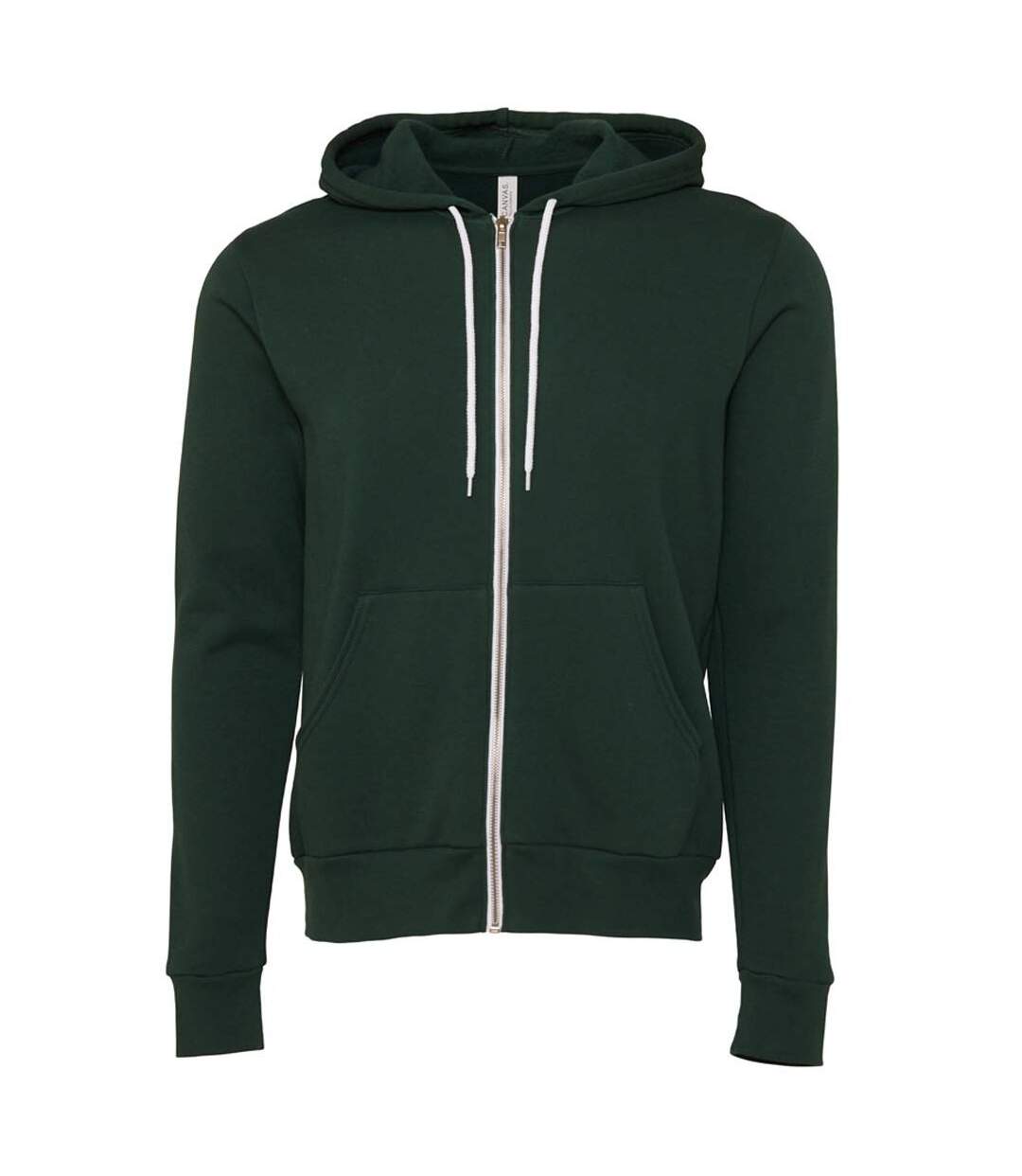 Canvas Unisex Adult Hoodie (Forest Green) - UTPC4768-1