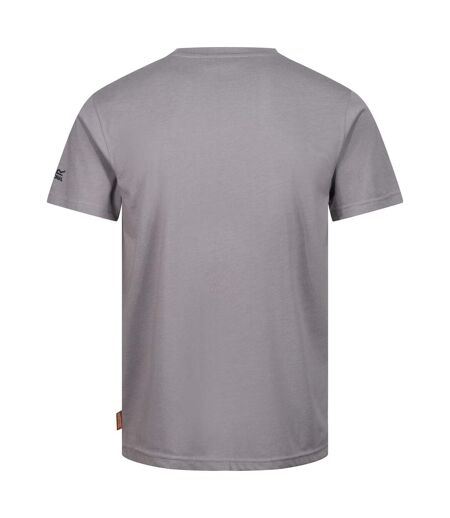 Regatta Mens Original Workwear Cotton T-Shirt (Rock Grey Marl)