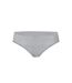 Lot de 3 slips femme  en coton uni et imprimé ceinture fine 2cm BGP Pierre Cardin-4