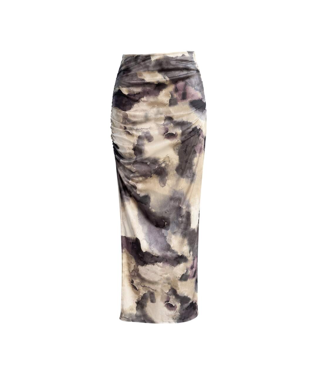 Womens/ladies Marble Midi Skirt Marble AX Paris-2