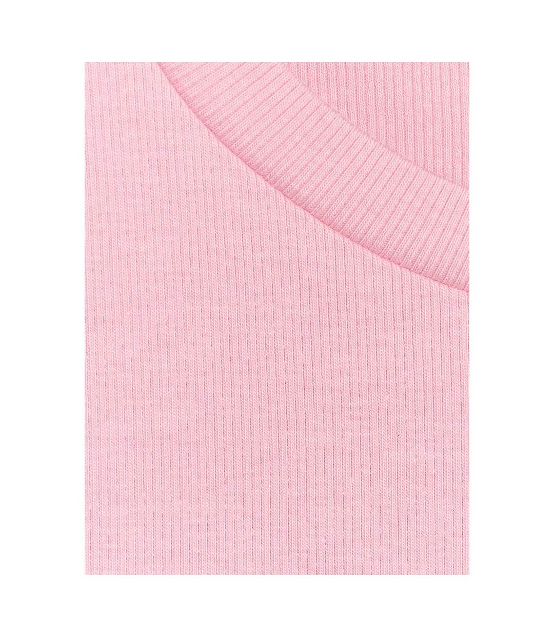Débardeur Sans Manches F132 Femme Rose 4F-4