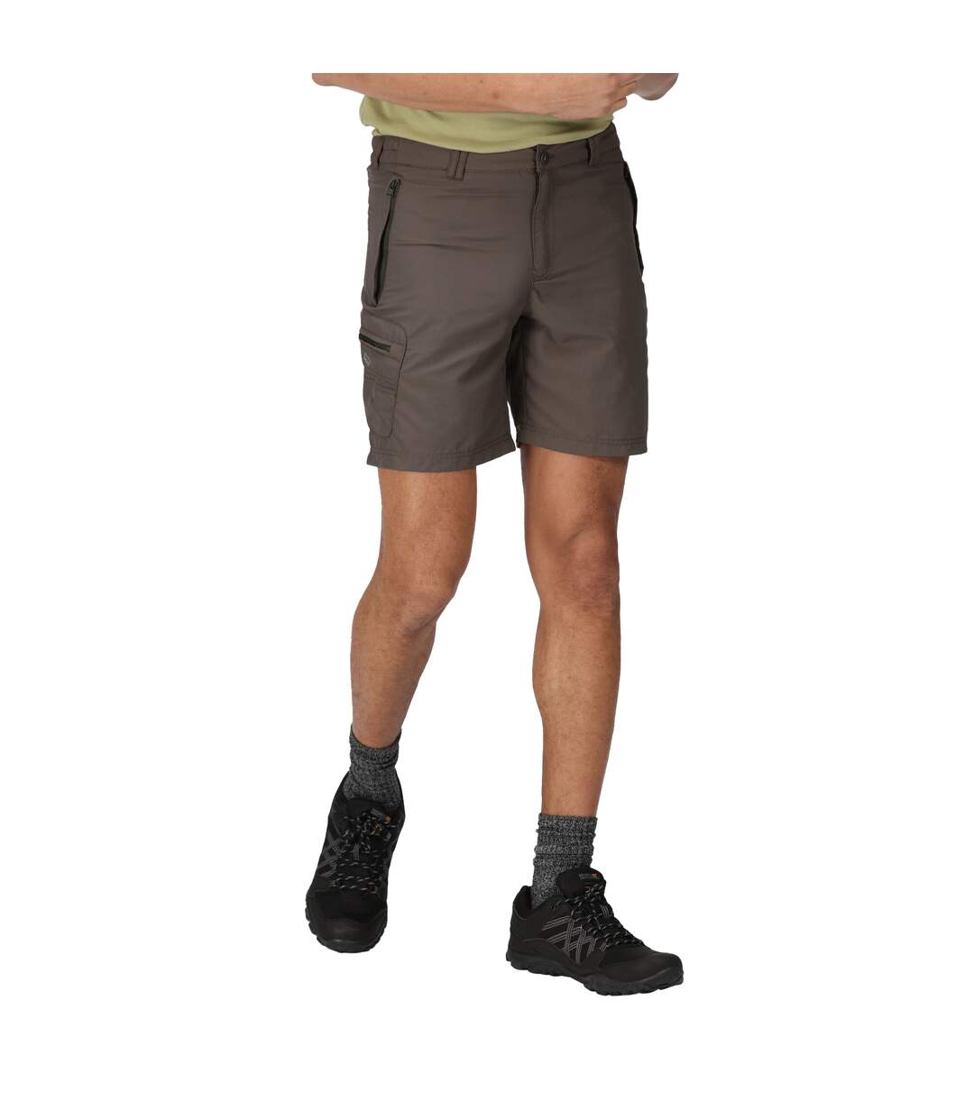 Short de marche leesville homme gris foncé Regatta