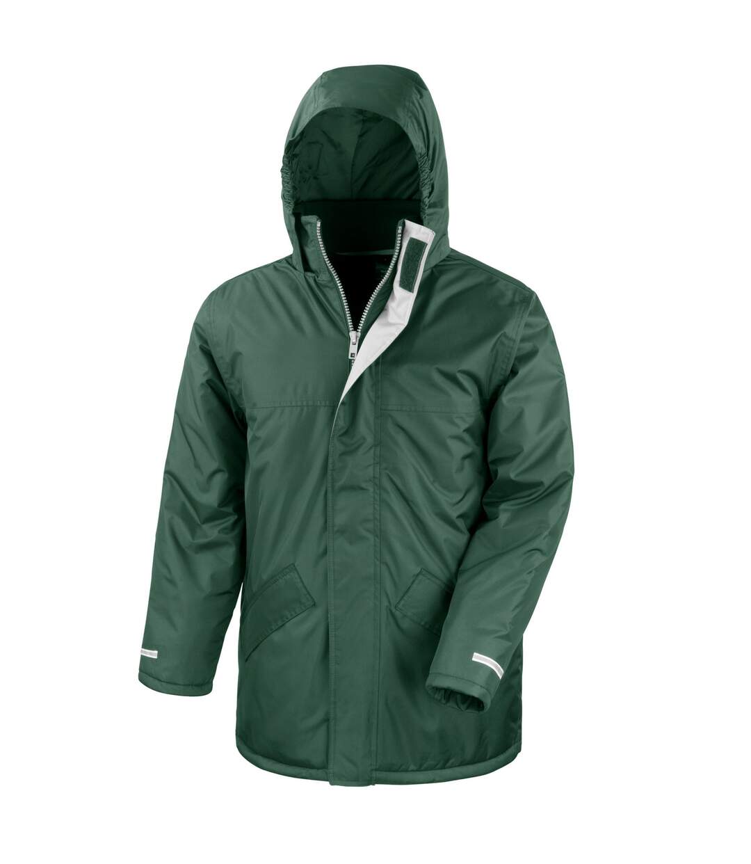 Parka adulte vert bouteille Result Core