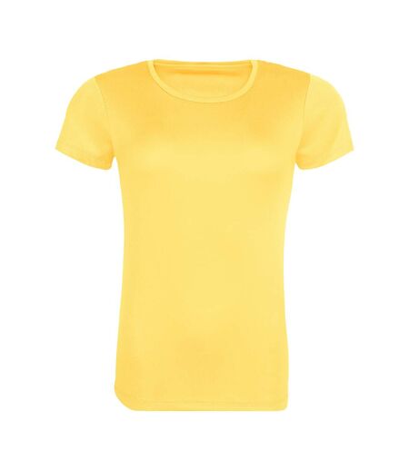 Awdis - T-shirt COOL - Femme (Jaune) - UTRW8280