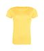 Awdis Womens/Ladies Cool Recycled T-Shirt (Sun Yellow) - UTRW8280