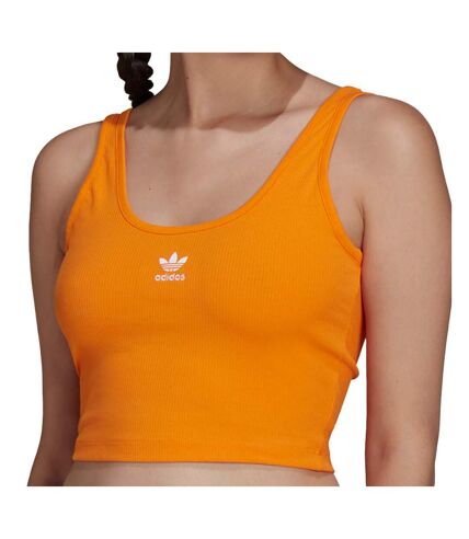 Débardeur Orange Femme Adidas Tank