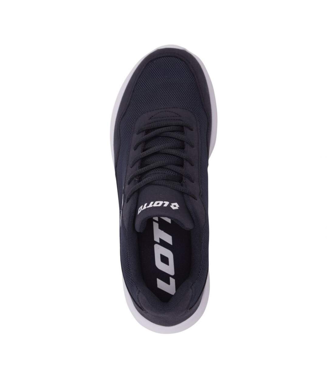 Baskets Connect Homme Blanc Bleu Marine Lotto-4